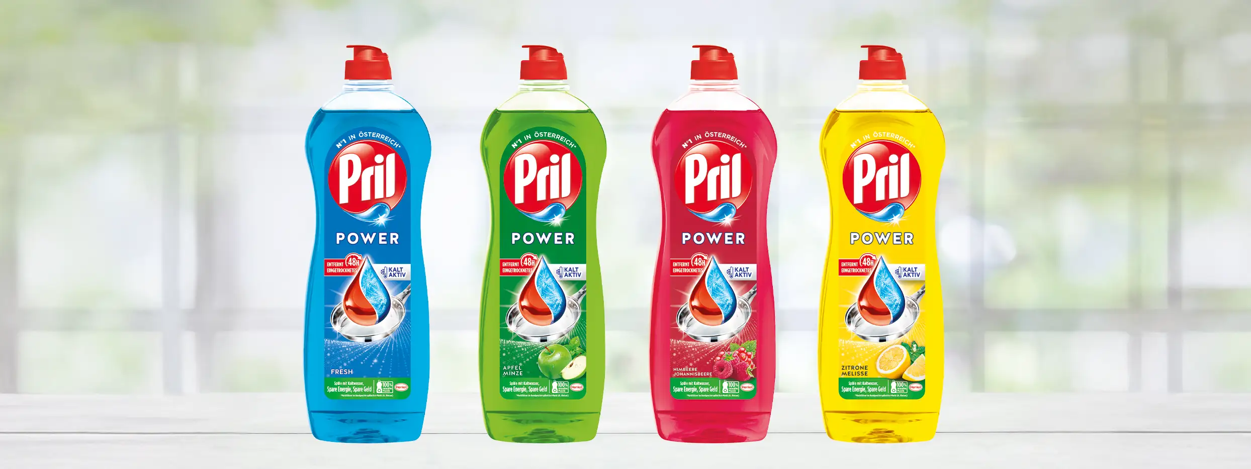 Pril case study showcasing diverse SKUs across formats and markets